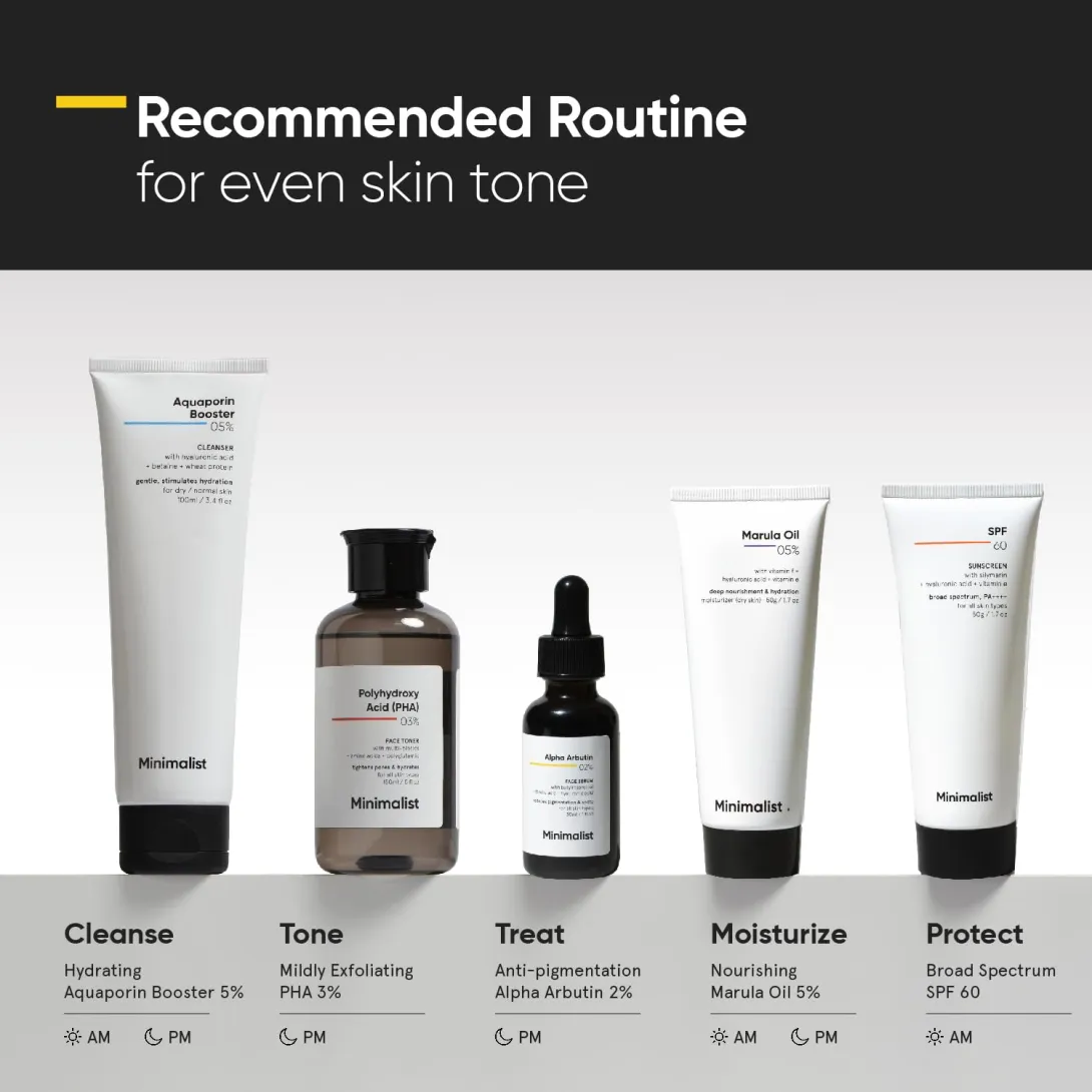 Minimalist Minimalist Alpha Arbutin 02% Face Serum for Reduces Pigmentation & Spots for All Skin Types 30ml - Buy Online at Drubotara Bangladesh