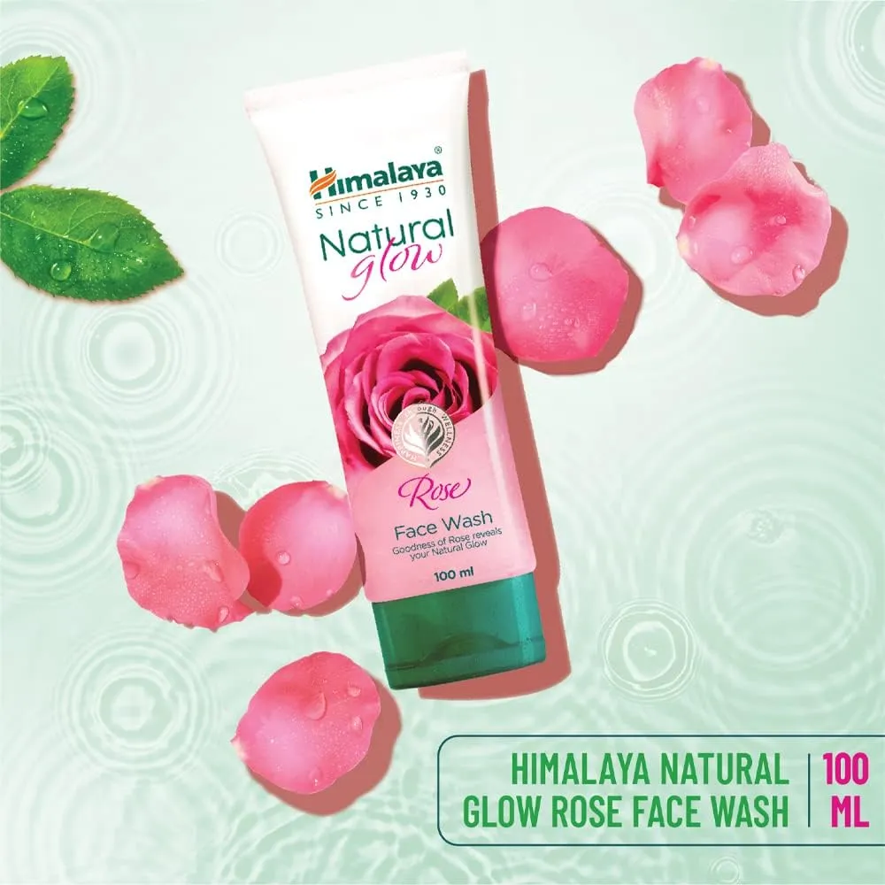 Himalaya Bangladesh Himalaya Natural Glow Rose Face Wash - Buy Online at Drubotara Bangladesh