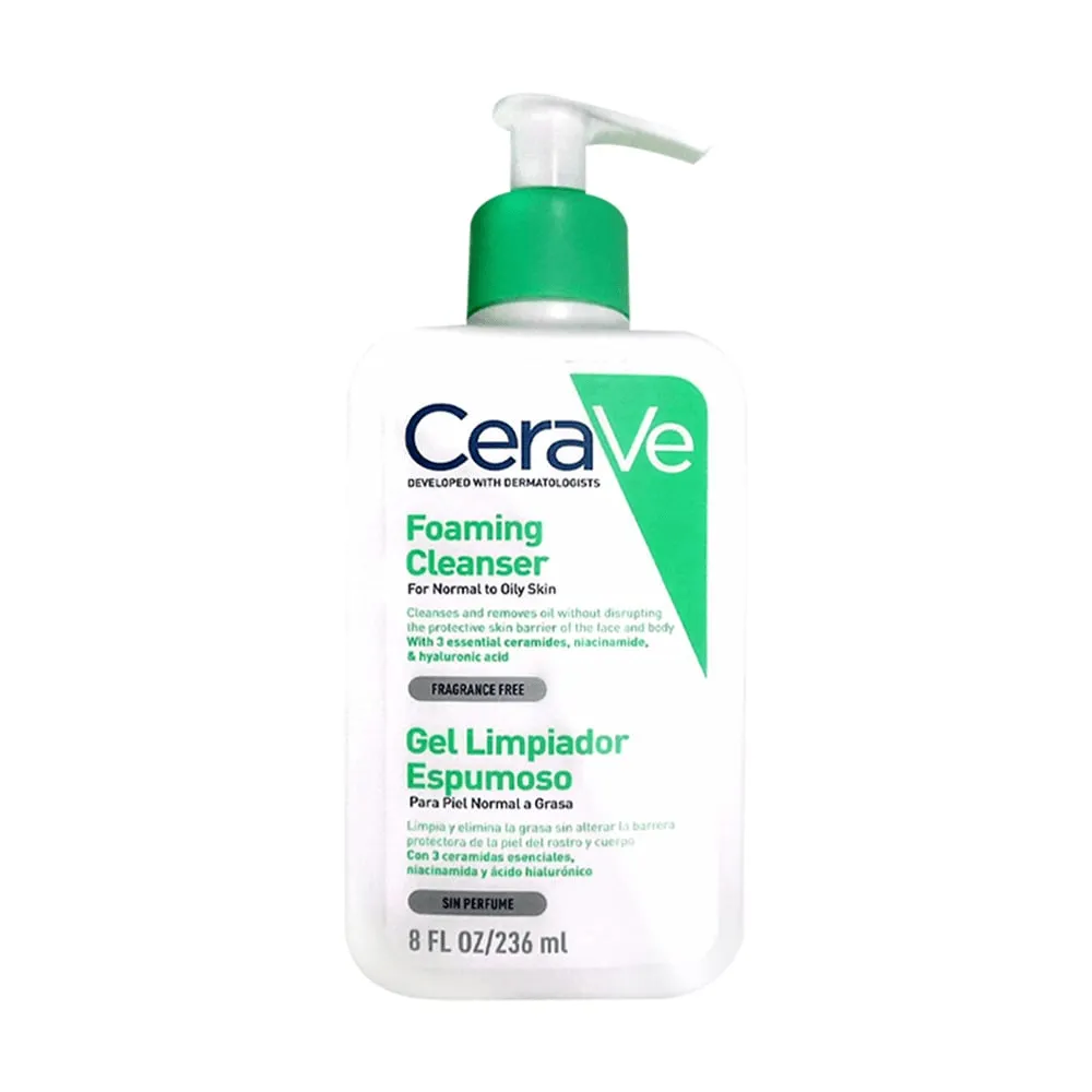Cerave Cerave Foaming Cleanser For Normal To Oily Skin 236ml - Buy Online at Drubotara Bangladesh