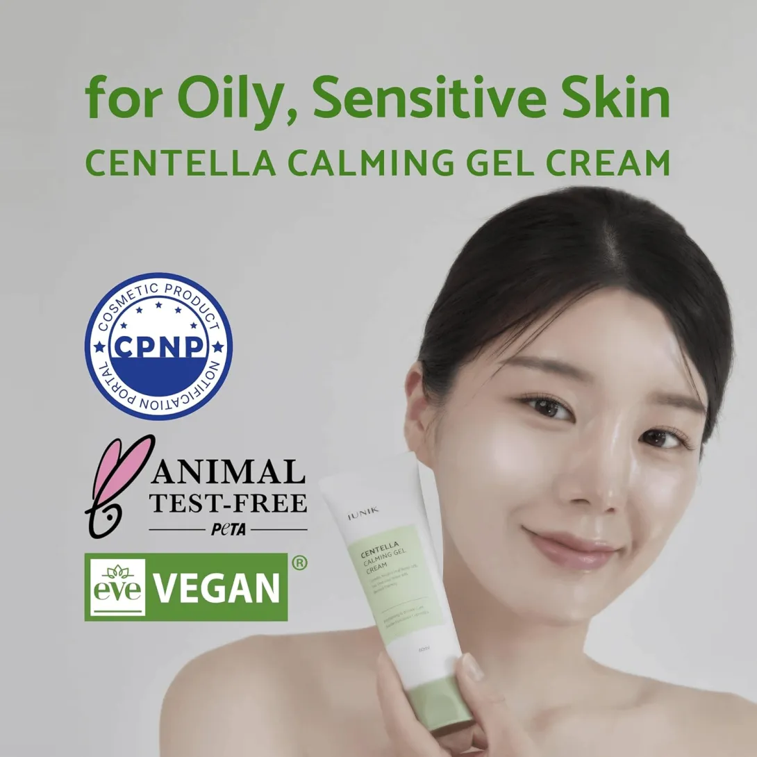 Iunik Iunik Centella Calming Gel Cream for Brightening & Wrinkle Care 60ml - Product Image 5 | Drubotara