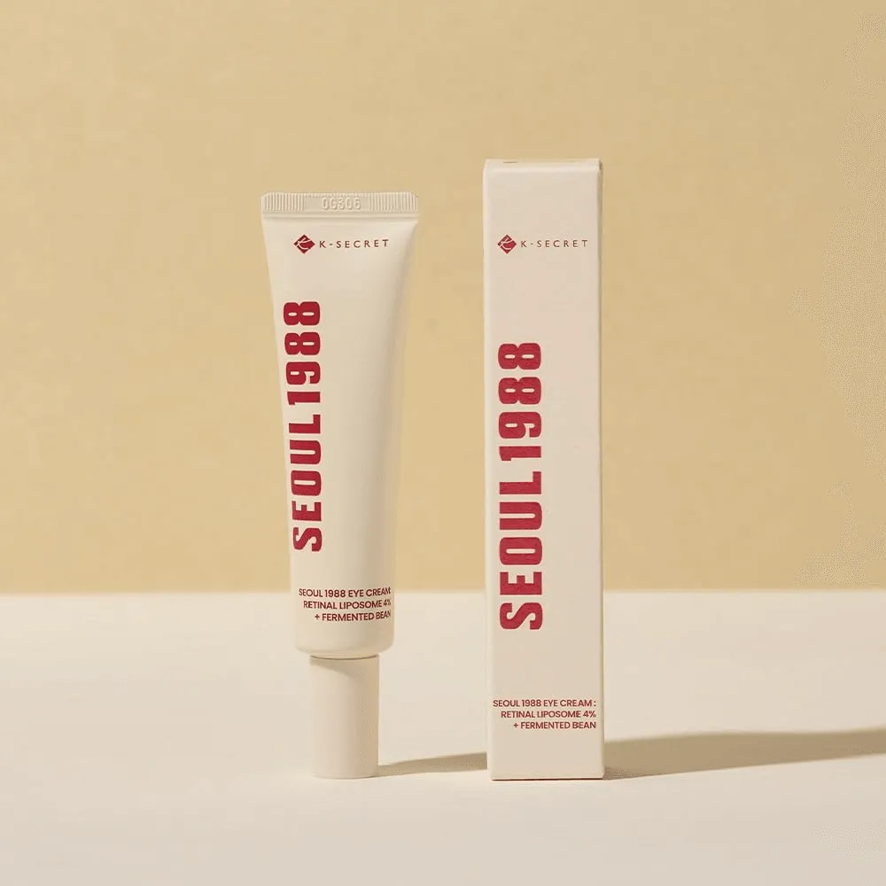 K-SECRET K Secret Seoul 1988 Eye Cream with Retinol Liposome 4% + Fermented Bean 30ml - Buy Online at Drubotara Bangladesh