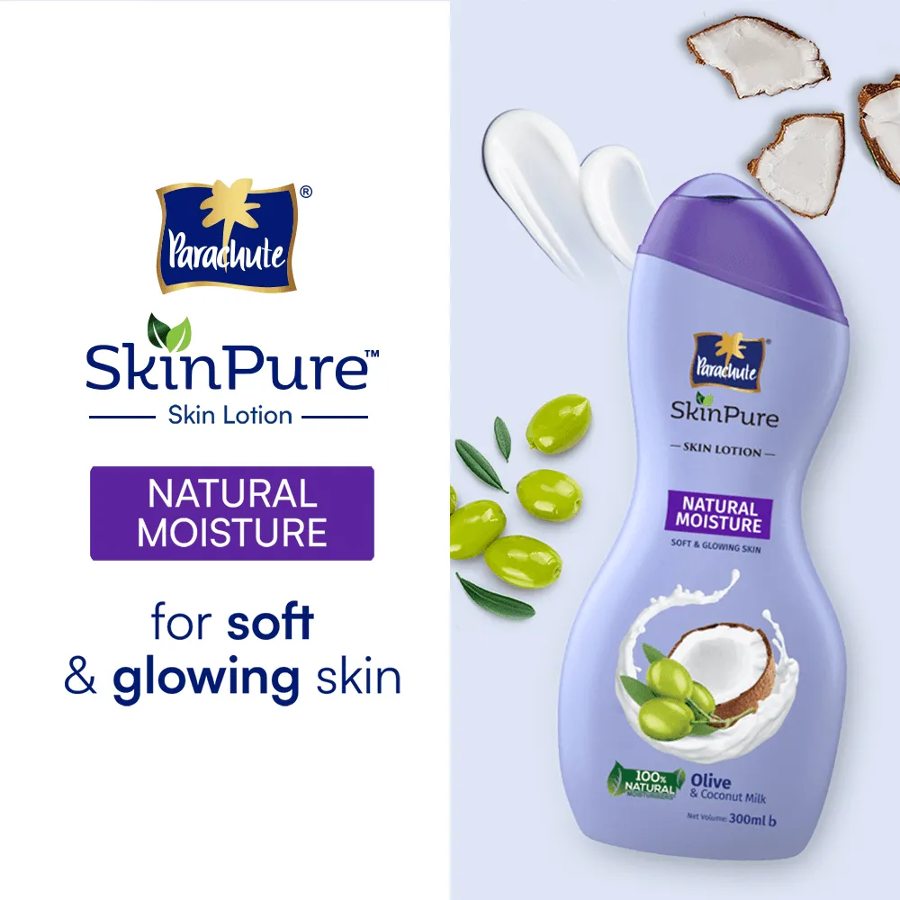 Marico Bangladesh Parachute SkinPure Skin Lotion Natural Moisture 200ml - Product Image 2 | Drubotara