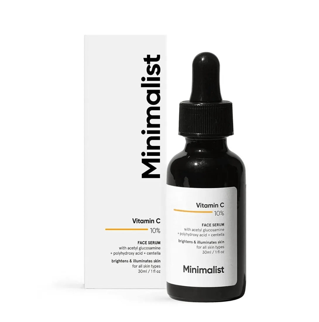 Minimalist Minimalist Vitamin C 10% Face Serum for All Skin Types 30ml - Buy Online at Drubotara Bangladesh