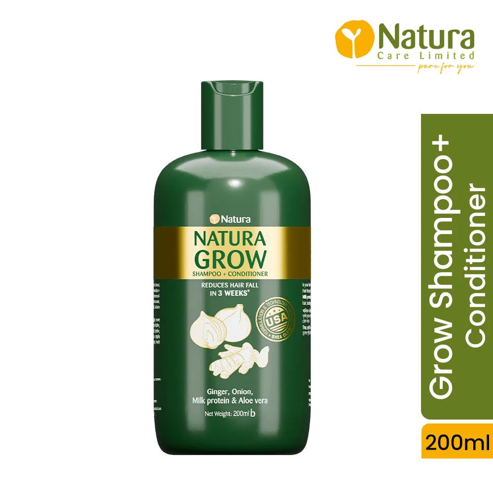 Natura Care Limited Buy 1 Natura Grow Shampoo + Conditioner 200ml & Get 1 Free - Product Image 3 | Drubotara