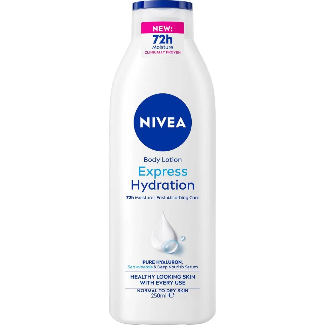 Nivea NIVEA Body Lotion Express Hydration 250ml - Buy Online at Drubotara Bangladesh