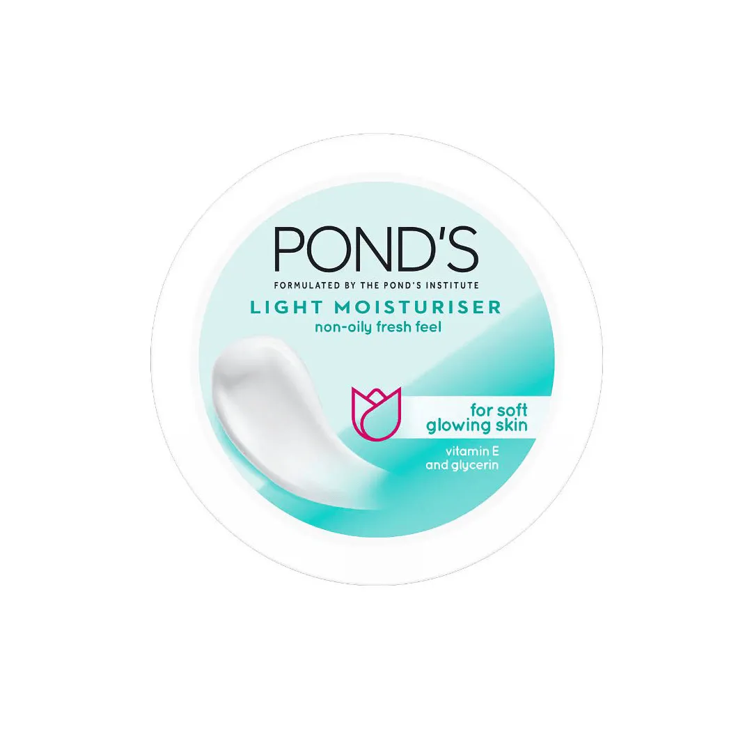 Pond's Pond's Light Moisturiser Non Oily Fresh Feel for Soft Glowing Skin (Imported) 100ml - Buy Online at Drubotara Bangladesh