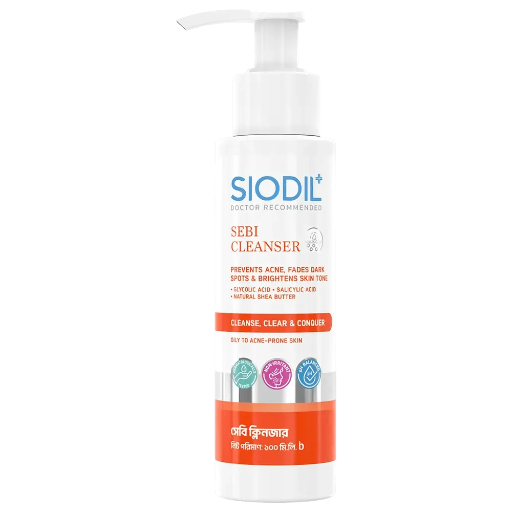 Siodil Siodil Sebi Cleanser 100ml - Buy Online at Drubotara Bangladesh