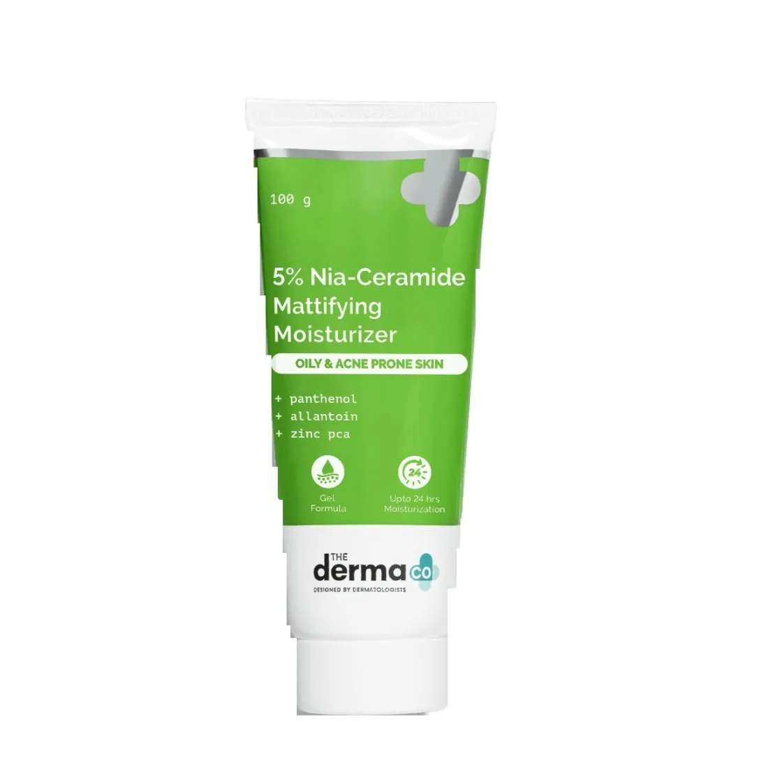 The Derma Co The Derma Co 5% Nia- Ceramide Mattifying Moisturizer 100g - Buy Online at Drubotara Bangladesh