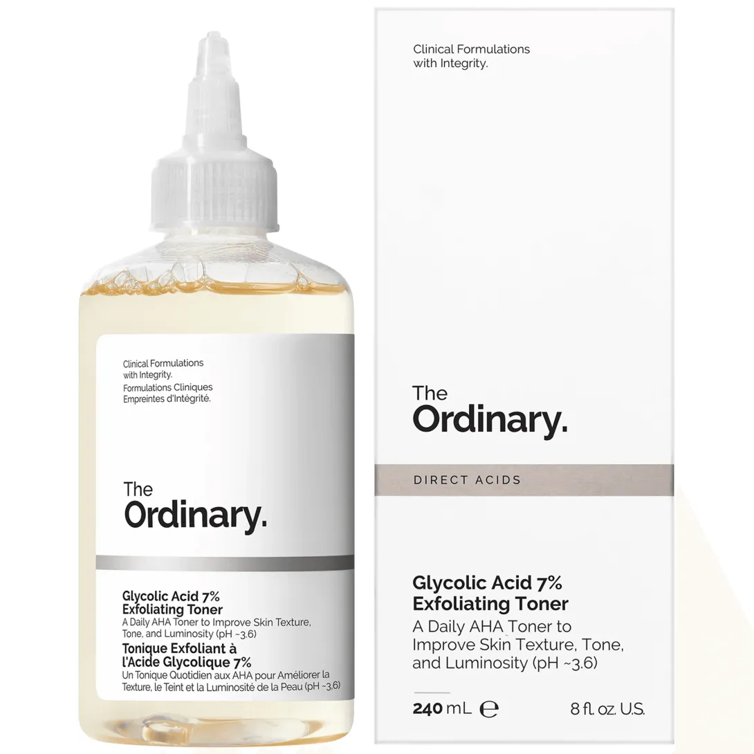 The Ordinary The Ordinary Glycolic Acid 7% Exfoliating Toner (Previously Glycolic Acid 7% Toning Solution) 240ml - Buy Online at Drubotara Bangladesh