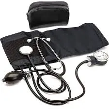 Yamasu Manual BP Machine - Aneroid Sphygmomanometer with Carrying Case