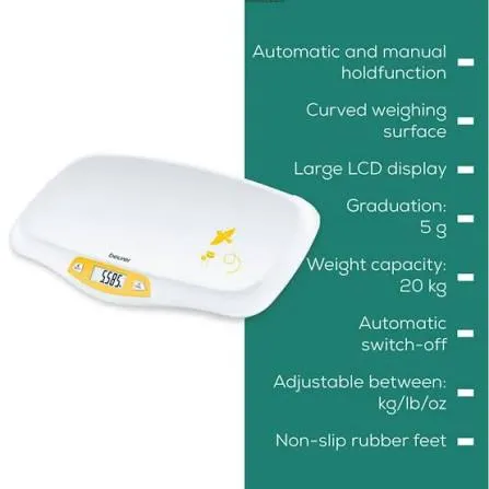 Beurer Baby Scale BY 80