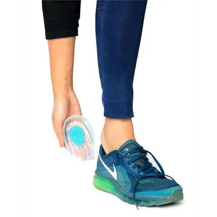 Tynor Silicone Heel Cushion (Model K-02) - Size Small Orthopedic Insole Pair