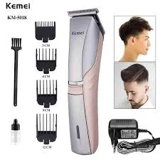 Kemei KM-5018 Professional Rechargeable Hair Clipper and Trimmer