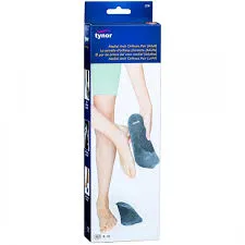 Tynor insole product packaging showing feet and a black orthotic insole.