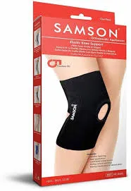 Samson Elastic Knee Support (NE-0603) with Open Patella And Hinges